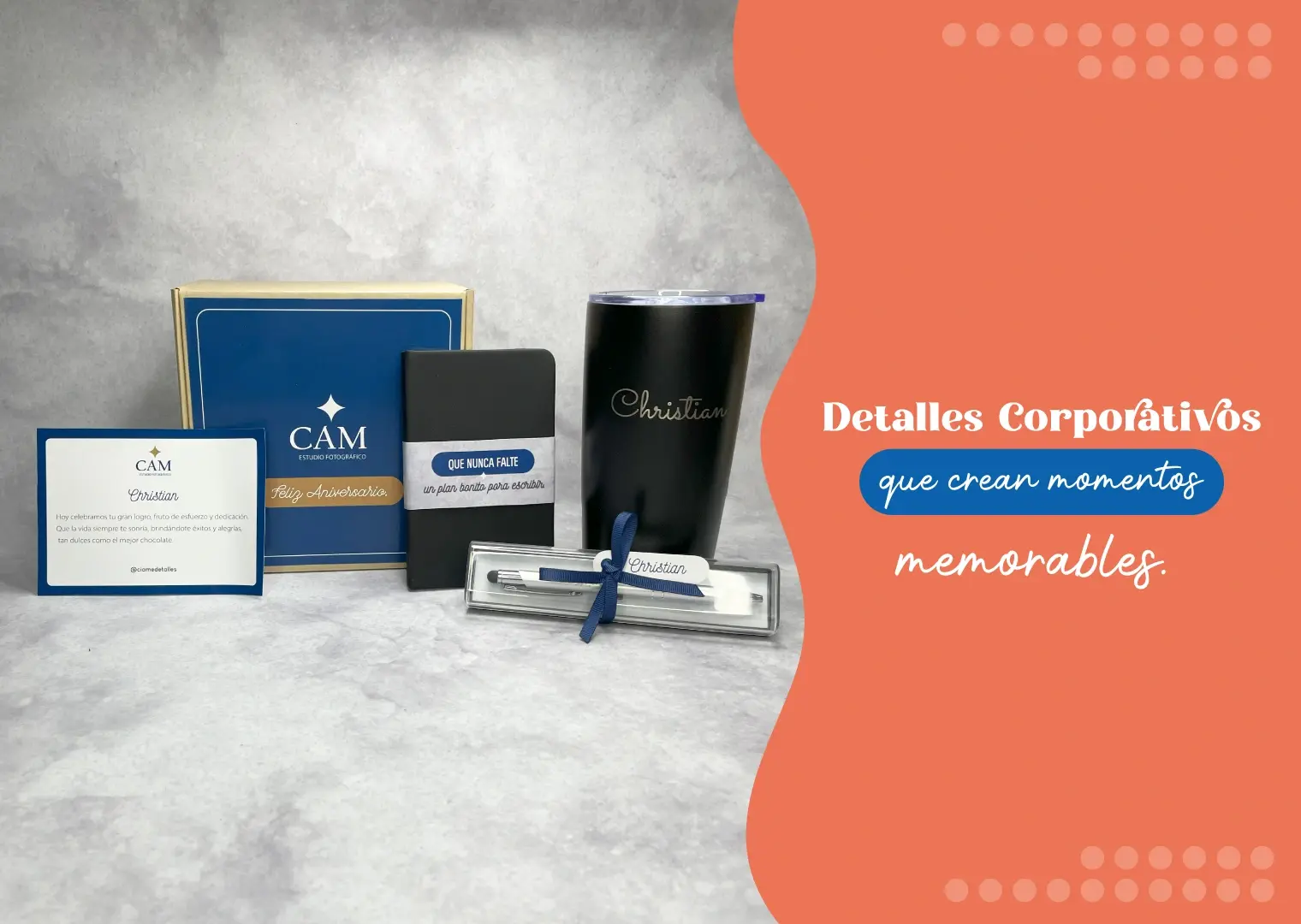Regalos corporativos personalizados CIAME Detalles